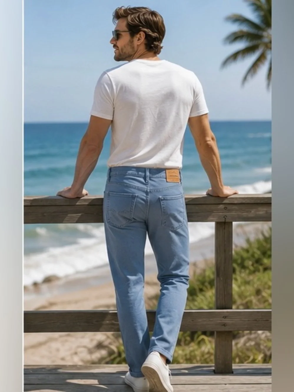 Lucky Brand Slim Straight Light Blue Jeans